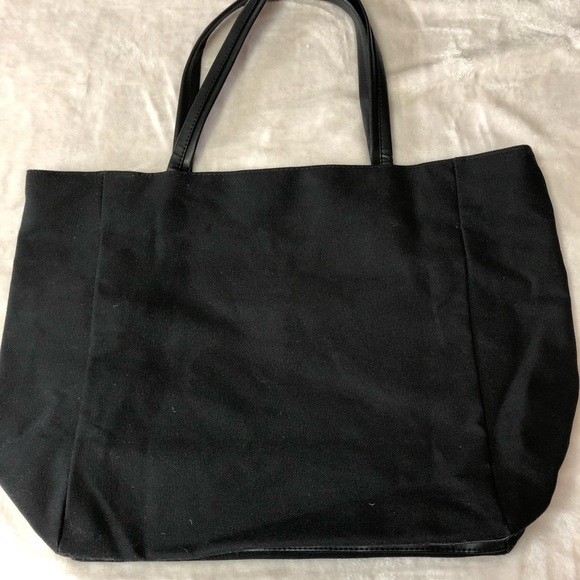 Victoria's Secret Black Tote Bag - Picture 4 of 11